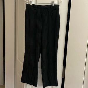 Pinstripe stretch dress pants